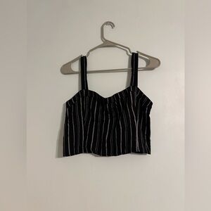 Women’s Hollister striped patterned tank top size large new with tags